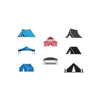 Tent icon.  vector illustration template design