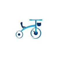 Tricycle icon  vector illustration template design