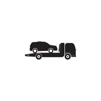 towing car icon vector