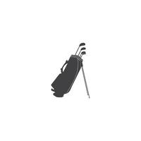 diseño de plantilla de ilustración de vector de icono de golf