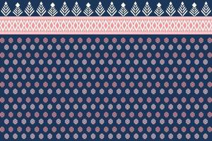 blue pink colorful textile design for cloth fabric carpet background decorate fashion. native traditional Ethnic Aztec geometric seamless pattern design.  Moroccan native fabric. sarong, carpet. vector