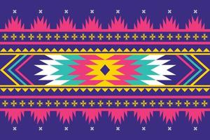 colorful textile design for cloth fabric carpet background decorate fashion. native traditional Ethnic Aztec geometric seamless pattern design. element Moroccan print. vector