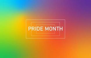 colorful rainbow pride gradient fluid abstract background. LGBT flag pride month blur wallpaper. Light bokeh pride month colorful space gradient wallpaper for presentation template vector