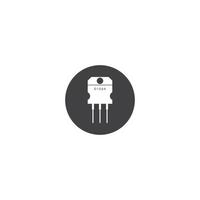 Diode icon.  vector illustration template design