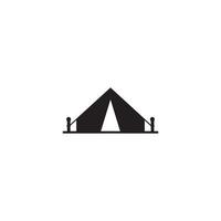 Tent icon.  vector illustration template design