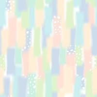 Vector Multi Pastel Rainbow Colors Iridescent Overlapping Abstract Paints Seamless Pattern with Irregular Geometric Flakes.