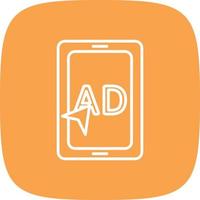 AD Line Round Corner vector