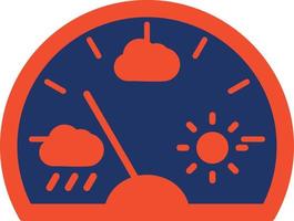 Barometer Color Icon vector