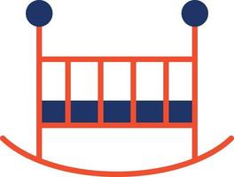 Cradle Color Icon vector