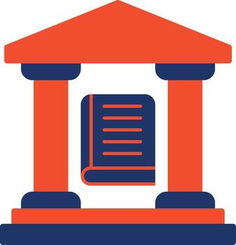 Library Color Icon vector