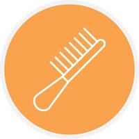 Comb Color Icon vector