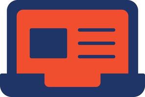Laptop Color Icon vector