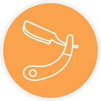 Razor Color Icon vector