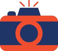 Photo Camera Color Icon vector