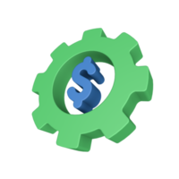 3D Finance Icon png