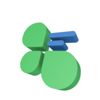 3D-Handelssymbol png