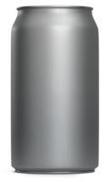 latas de alumínio realistas para maquete. refrigerante pode simular. png
