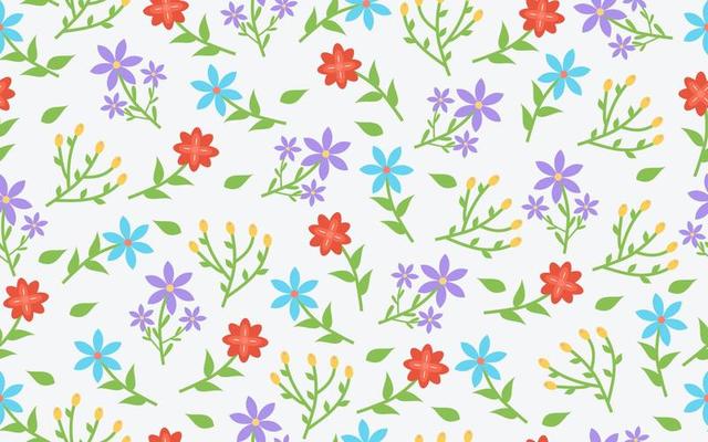 Floral Seamless Pattern