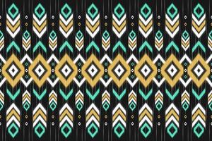 Ethnic ikat seamless pattern. Mexican striped style. Native traditional. Design for background, wallpaper, vector illustration, fabric, clothing, batik, carpet, embroidery.