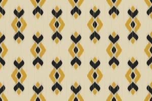 Beautiful ikat art. Ethnic seamless pattern in tribal. Striped Indian style. Design for background, illustration, wrapping, clothing, batik, fabric, embroidery. vector