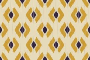 Ikat ethnic Indian seamless pattern. Design for background, wallpaper, vector illustration, fabric, clothing, batik, carpet, embroidery.