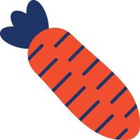 Carrot Color Icon vector