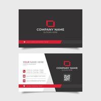 Professional elegant modern business card design vector