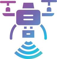 Drone Vector Icon Design Illustration