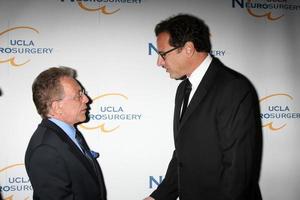 LOS ANGELES, OCT 6 - Frankie Valli, Bob Saget arriving at the 2011 UCLA Neurosurgery Visionary Ball at the Beverly Wilshire Hotel on October 6, 2011 in Beverly Hills, CA photo