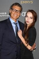 LOS ANGELES, SEP 16 - Steven Bauer, girlfriend at the TV Academy Performer Nominee Reception at the Pacific Design Center on September 16, 2016 in West Hollywood, CA photo