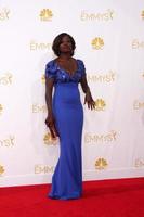 LOS ANGELES, AUG 25 - Viola Davis at the 2014 Primetime Emmy Awards, Arrivals at Nokia Theater at LA Live on August 25, 2014 in Los Angeles, CA photo