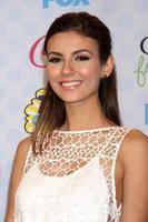 LOS ANGELES, AUG 10 - Victoria Justice at the 2014 Teen Choice Awards Press Room at Shrine Auditorium on August 10, 2014 in Los Angeles, CA photo