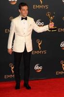 LOS ANGELES, SEP 18 - Rami Malek at the 2016 Primetime Emmy Awards, Press Room at the Microsoft Theater on September 18, 2016 in Los Angeles, CA photo