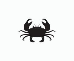 Crab vector icon. Crab symbol sign in the background. crab icon for web and app.