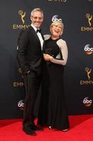 LOS ANGELES, SEP 18 - Michel Gill, Jayne Atkinson at the 2016 Primetime Emmy Awards, Arrivals at the Microsoft Theater on September 18, 2016 in Los Angeles, CA photo