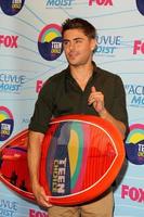 LOS ANGELES, JUL 22 - Zac Efron in the Press Room of the 2012 Teen Choice Awards at Gibson Ampitheatre on July 22, 2012 in Los Angeles, CA photo