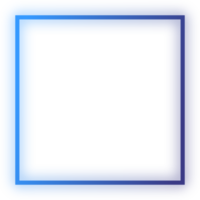 square gradient outline element png