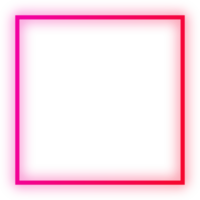 square gradient outline element png