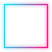 square gradient outline element png