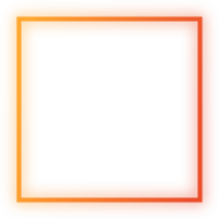 square gradient outline element png