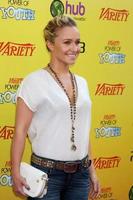 LOS ANGELES, OCT 22 - Hayden Panettiere arriving at the 2011 Variety Power of Youth Evemt at the Paramount Studios on October 22, 2011 in Los Angeles, CA photo