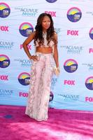 LOS ANGELES, JUL 22 - Meagan Good arriving at the 2012 Teen Choice Awards at Gibson Ampitheatre on July 22, 2012 in Los Angeles, CA photo