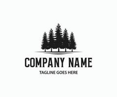 Tree Logo. Forest Tree Logo Template vector