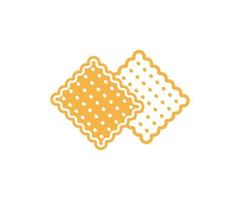 Biscuit icon design. Cookies vector icon template.