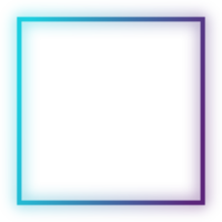 square gradient outline element png