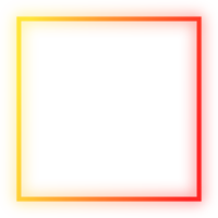 square gradient outline element png