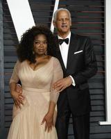LOS ANGELES, FEB 22 - Oprah Winfrey, Stedman Graham at the Vanity Fair Oscar Party 2015 at the Wallis Annenberg Center for the Performing Arts on February 22, 2015 in Beverly Hills, CA photo