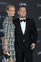 LOS ANGELES, OCT 29 - Julia Carey, James Corden at the 2016 LACMA Art Film Gala at Los Angeels Country Museum of Art on October 29, 2016 in Los Angeles, CA photo