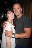 LOS ANGELES, AUG 1 - Taylor Rose, William deVry at the William deVry Fan Club Event at the California Canteen on August 1, 2014 in Los Angeles, CA photo