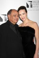 LOS ANGELES, JAN 29 - Cheech Marin and wife Natasha Rubin arrives at the Valley Performing Arts Center Opening Gala at California State University, Northridge on January 29, 2011 in Northridge, CA photo